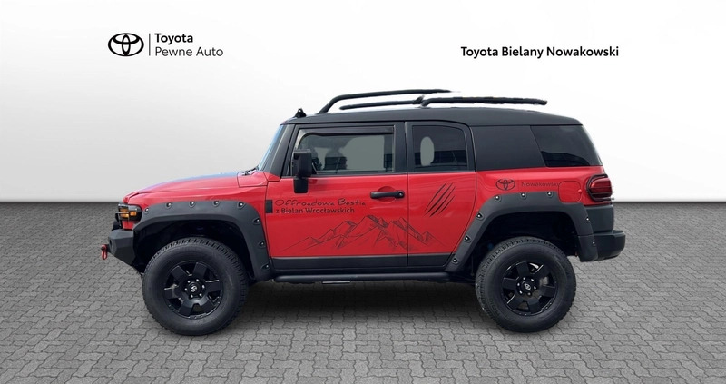 Toyota FJ cena 189000 przebieg: 121536, rok produkcji 2012 z Rzepin małe 379